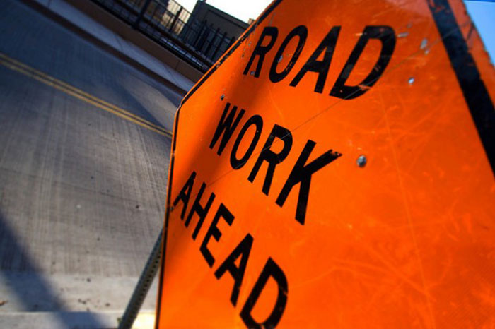 Road-work-ahead